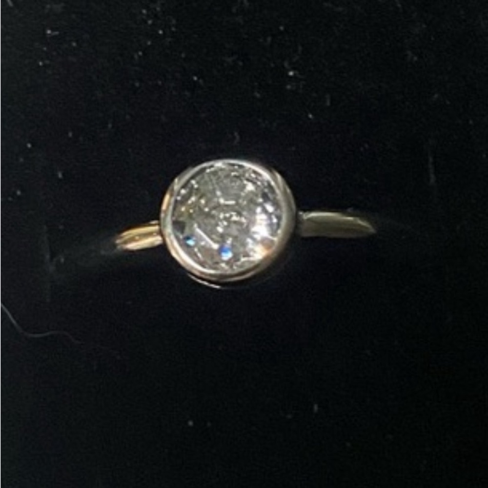 Pandora Era Lab-grown Diamond Bezel Ring 0.25 carat tw Sterling Silver